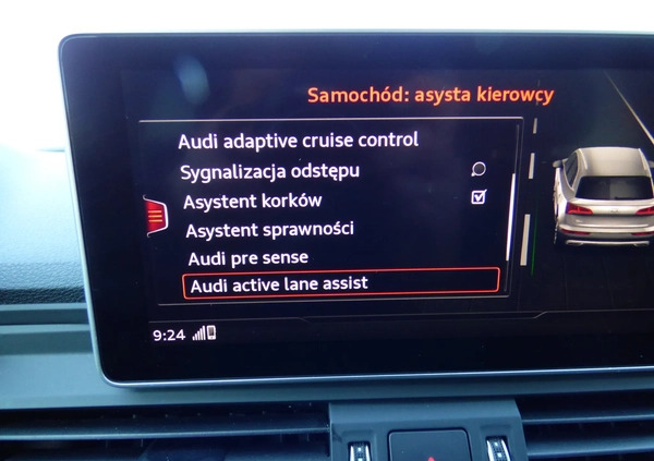 Audi Q5 cena 139900 przebieg: 43750, rok produkcji 2020 z Koronowo małe 301